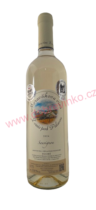 Sauvignon pozdní sběr 2024 suché