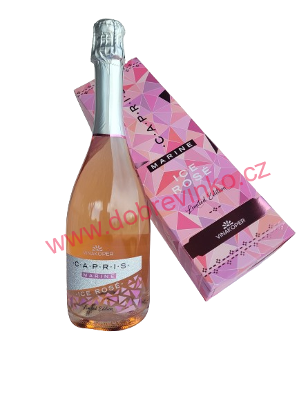 Capris ICE Rosé šumivé víno s dárkovou krabičkou