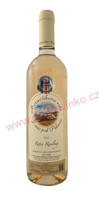 Roter Riesling pozdní sběr 2025 suché