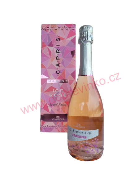 Capris ICE Rosé šumivé víno s dárkovou krabičkou