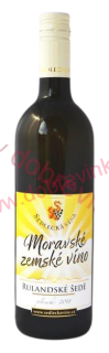 Rulandské šedé moravské zemské víno 2019 polosuché