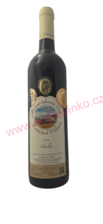 Merlot výběr z hroznů 2024 polosuché